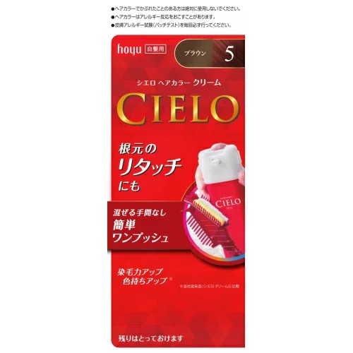 Hoyu Cielo 美源染发剂宣若 #5棕色